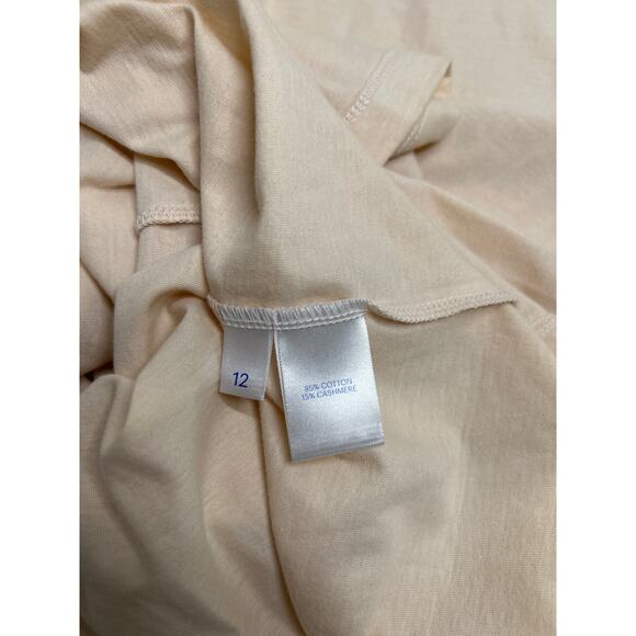 RAEY Square-Neck Cotton-Blend Jersey Maxi Slip Dress in Nude. NWT. Size 8 US - Picture 6 of 6